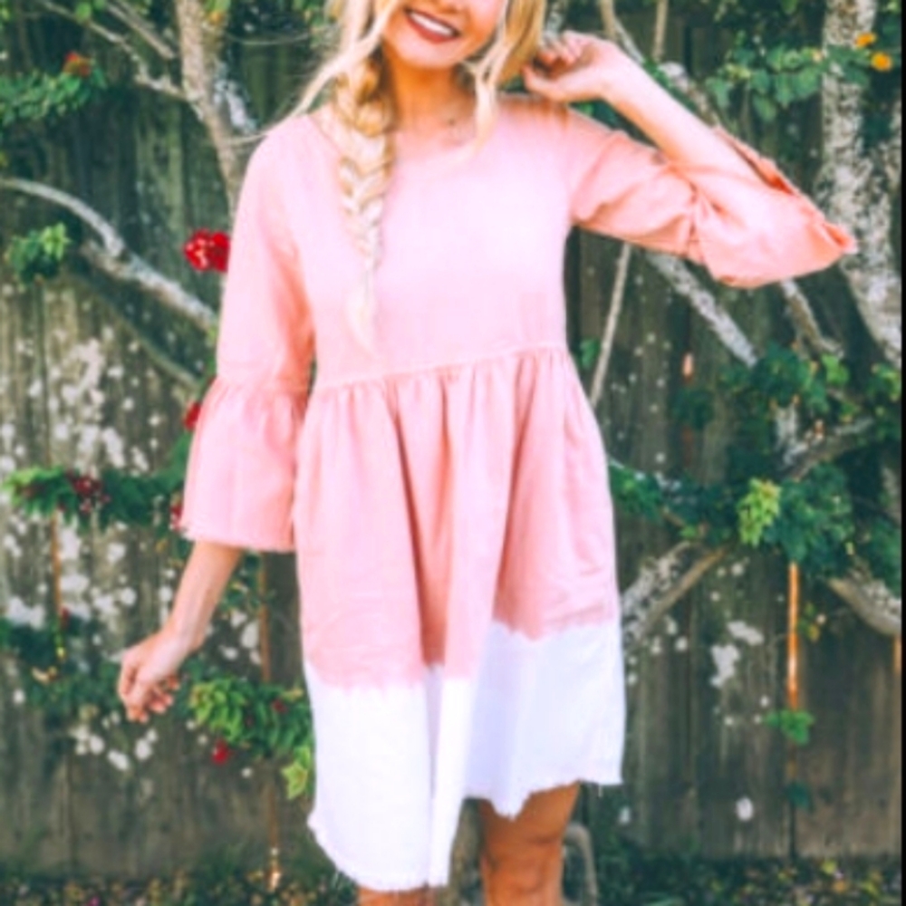 Anthropologie Holding Horses Lilibet Dip Dye Dress Size 2